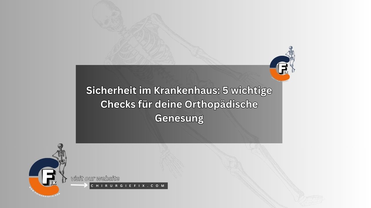 orthopädische Genesung