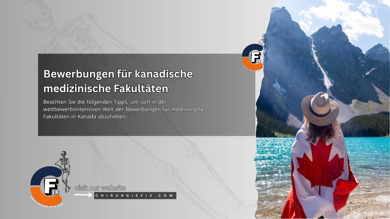 Canadian Medical School Applications