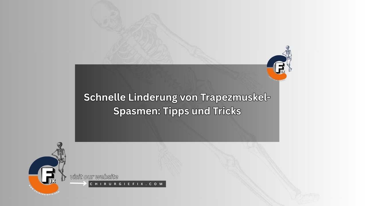 Trapezmuskel-Spasmen