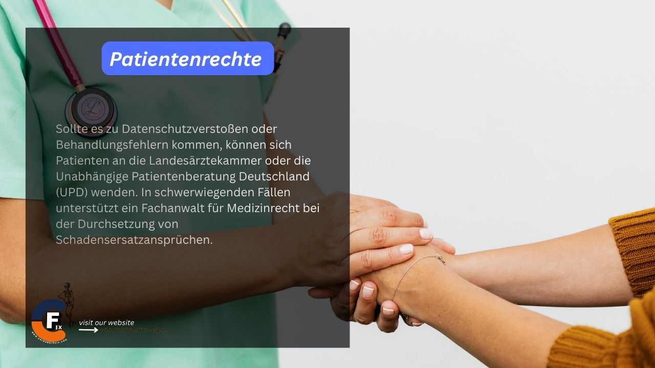 4. Patientenrechte während der orthopädischen Genesung