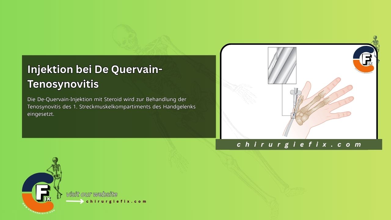 De Quervain's Injection