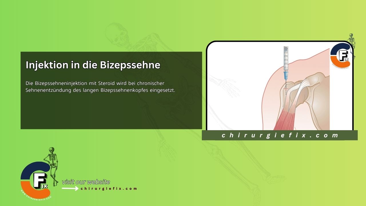 Biceps Tendon Injection