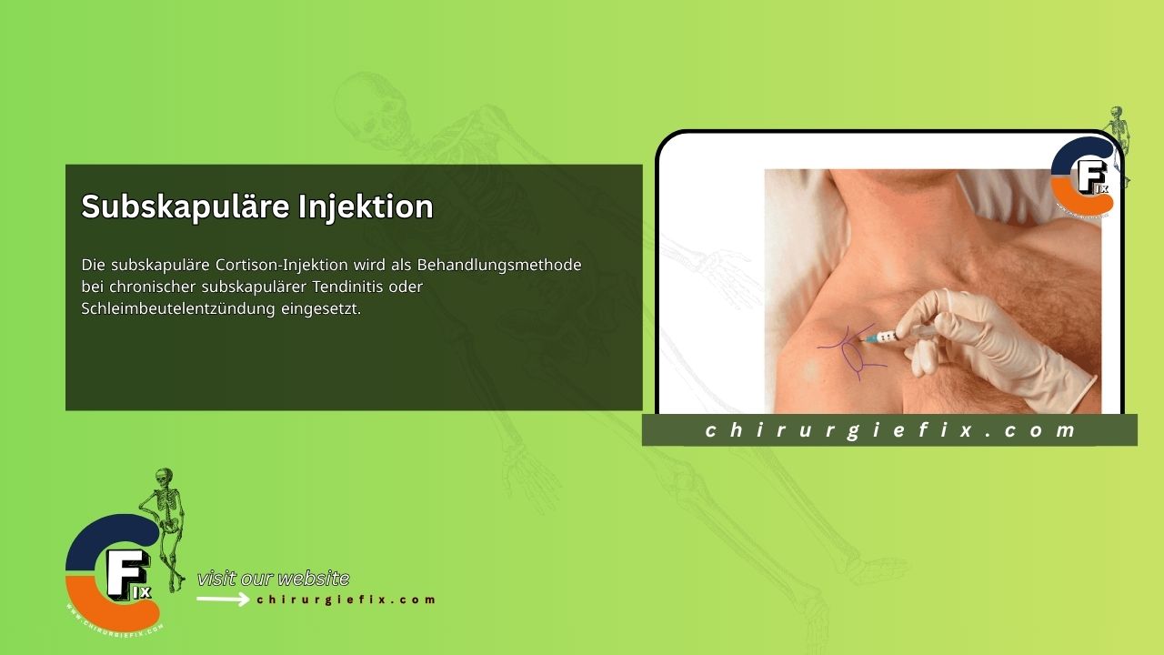 Subscapular Injection