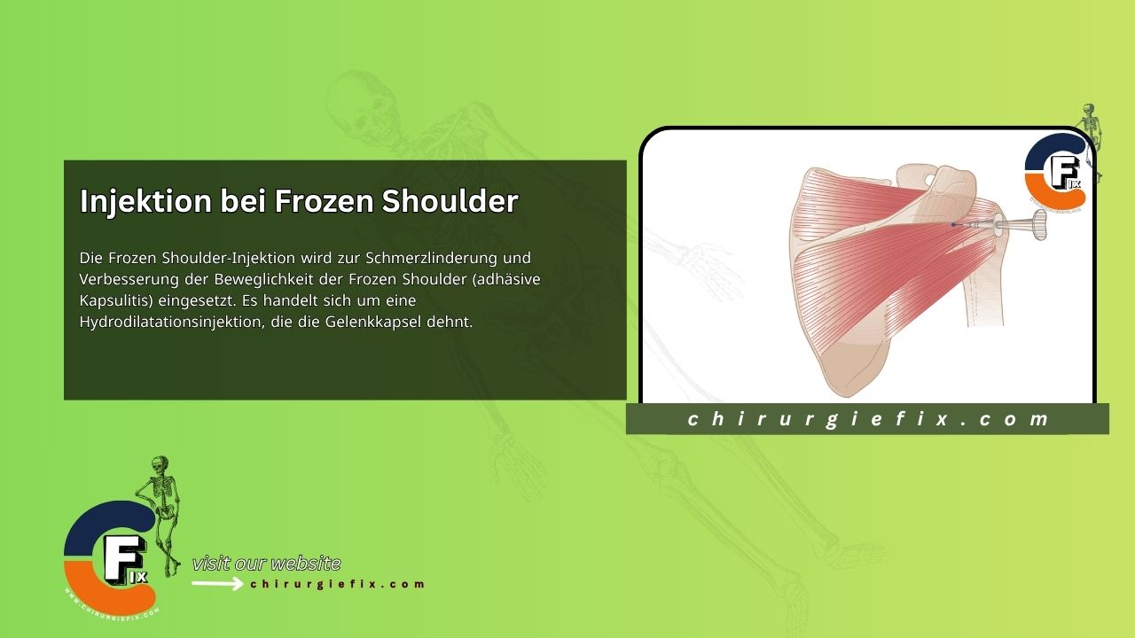 Frozen Shoulder Injection