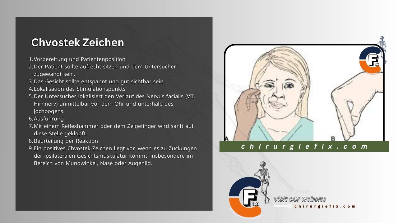 Chvostek Zeichen