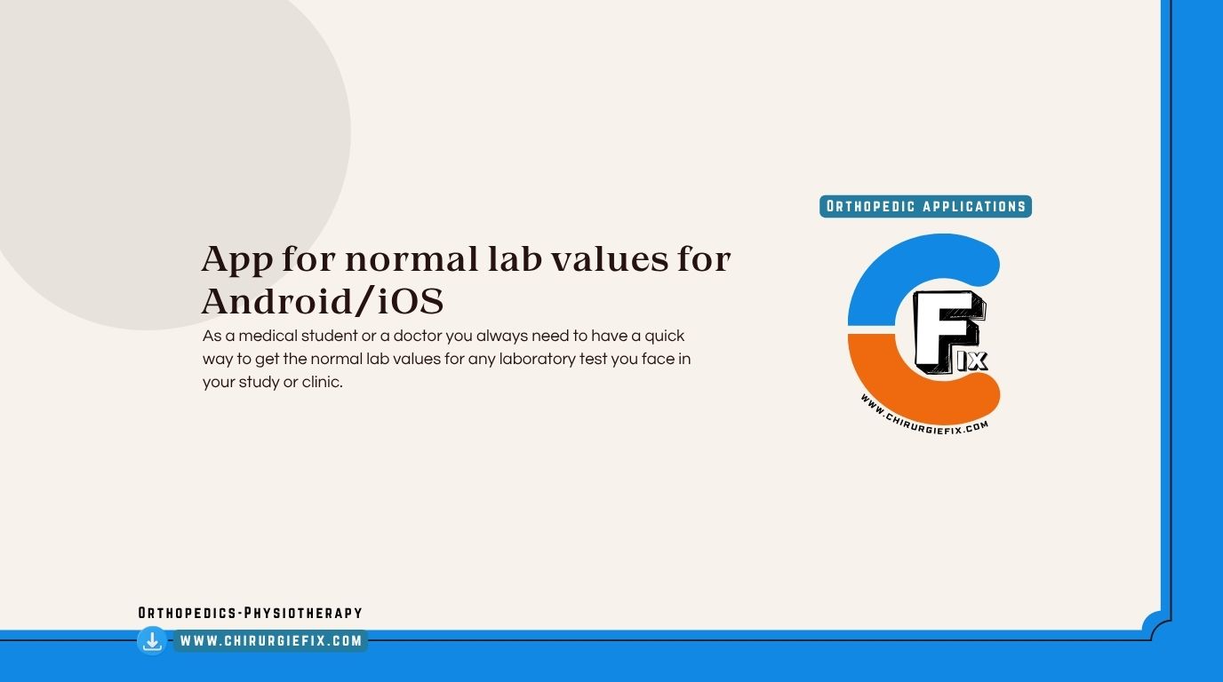 Normal Lab Values