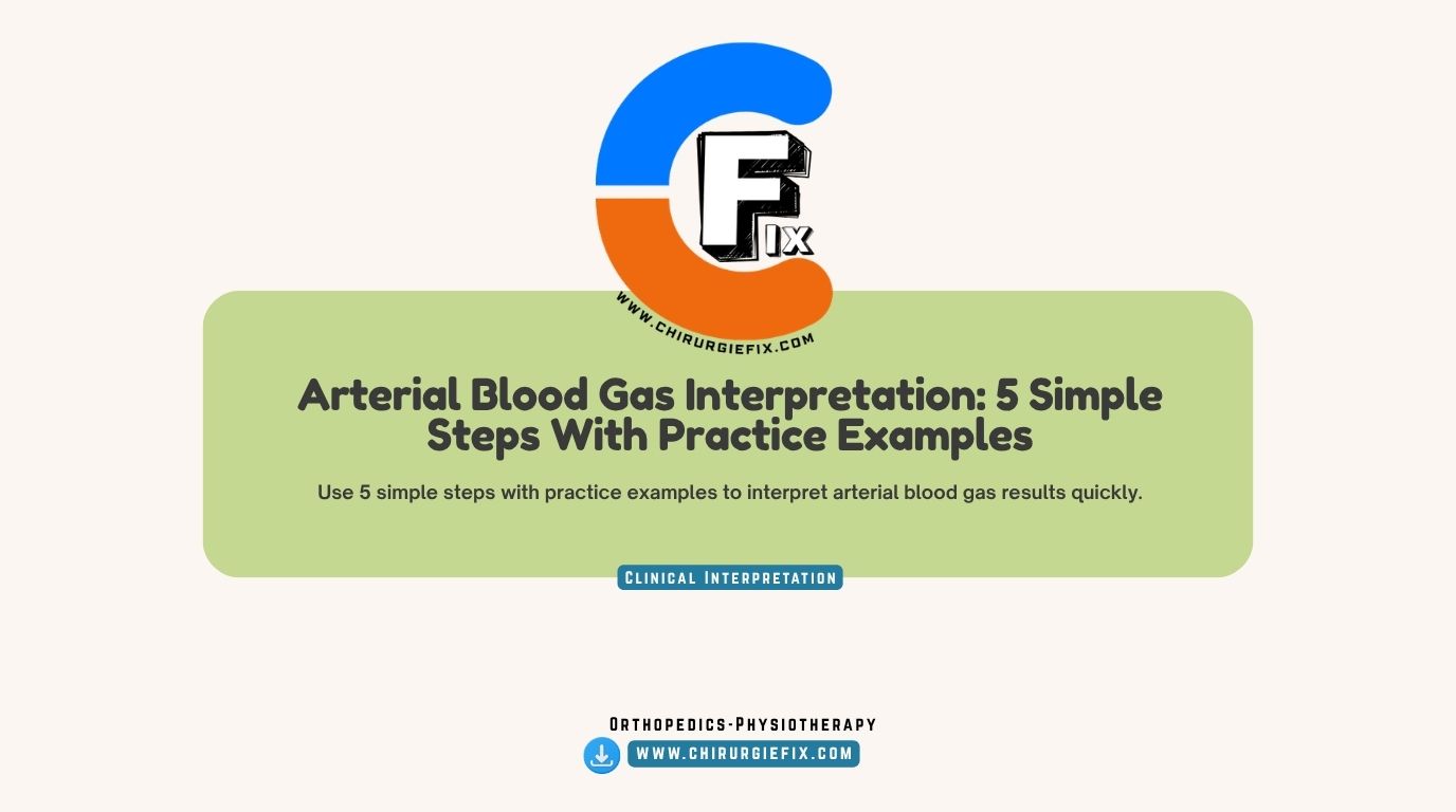 arterial blood gas interpretation