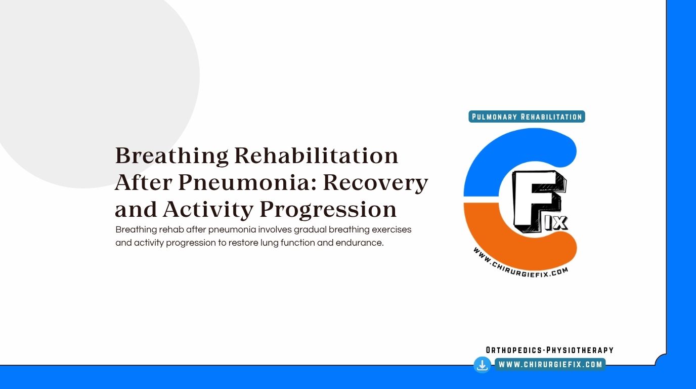 breathing rehabilitation after pneumonia