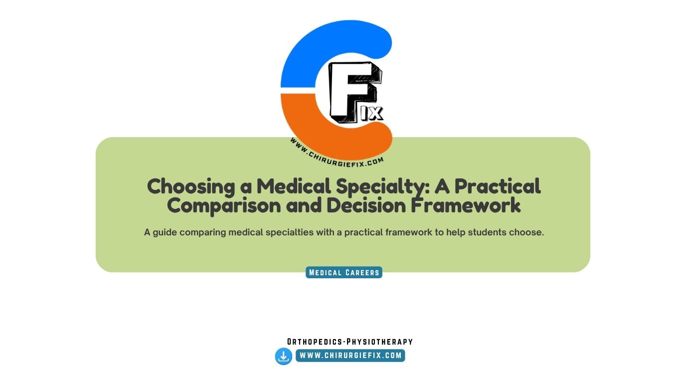 choosing a medical specialty