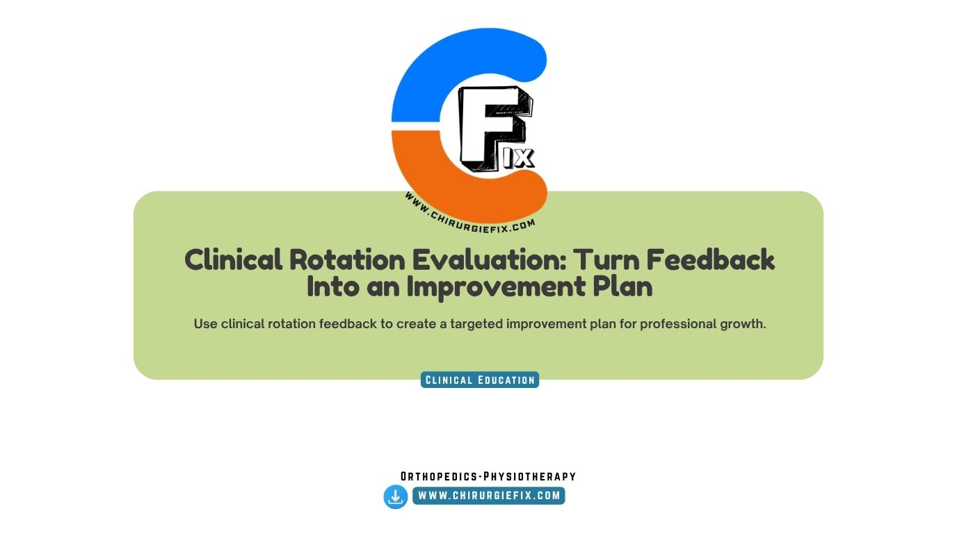 clinical rotation evaluation