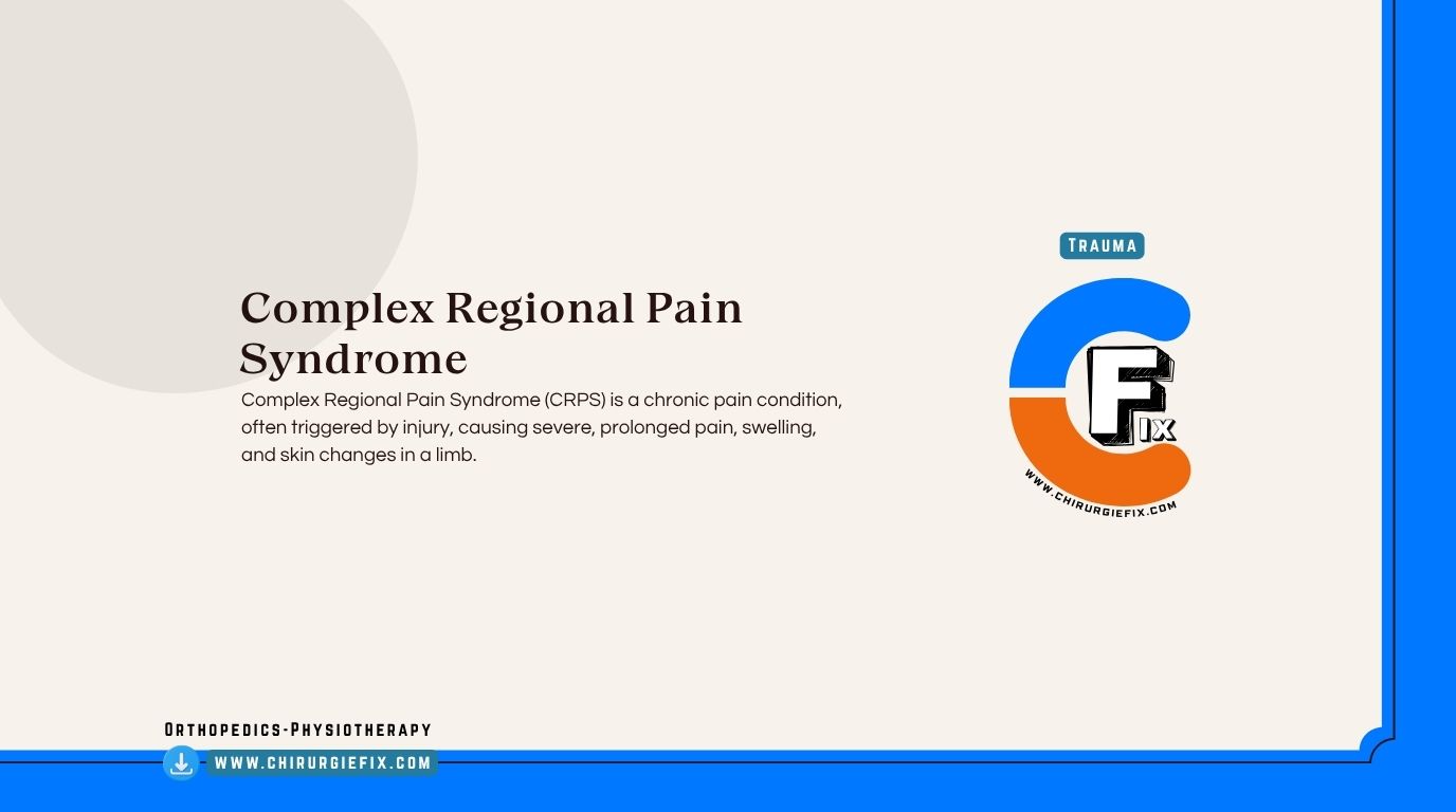 Complex Regional Pain Syndrome