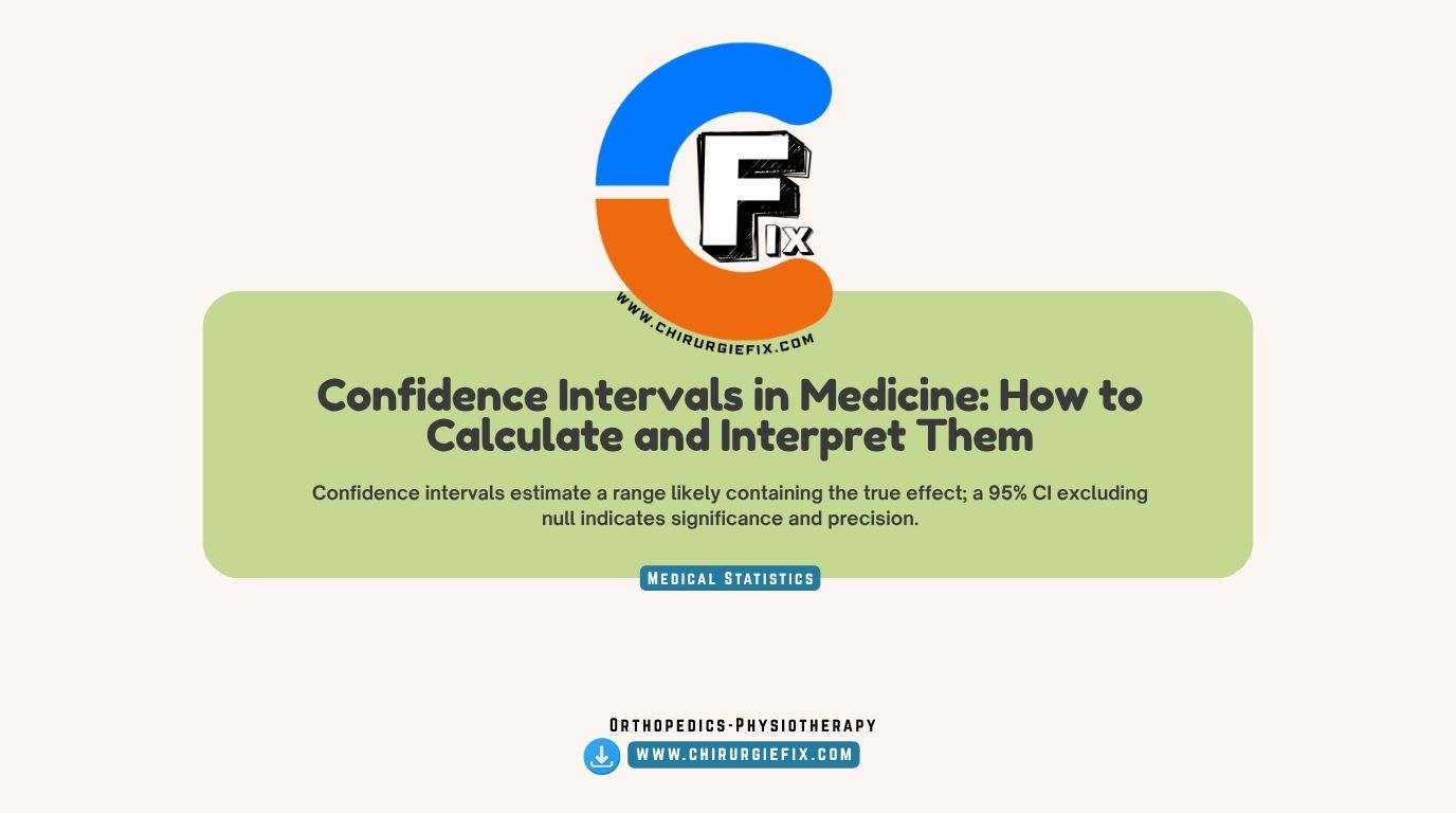 confidence intervals medicine