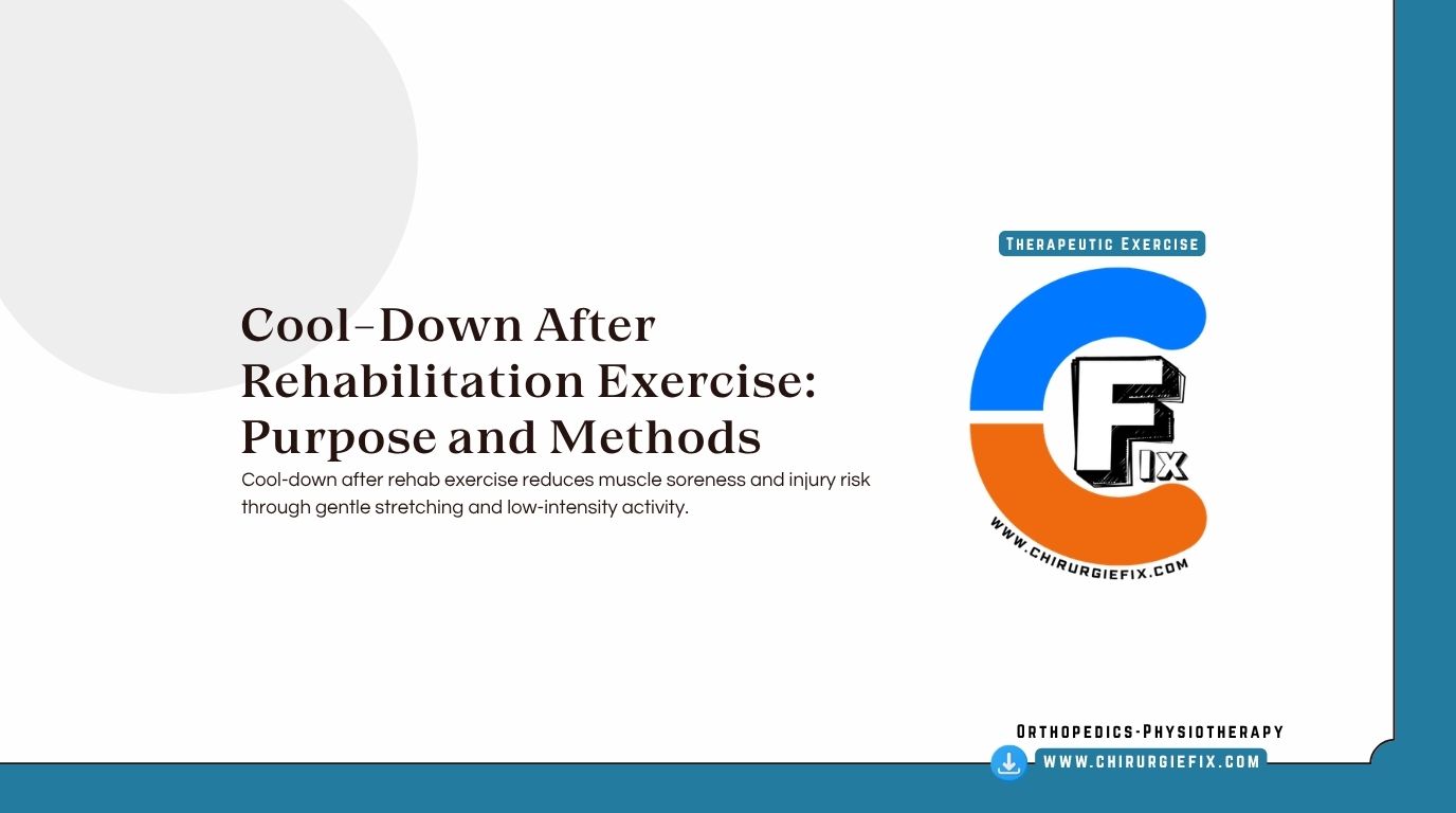 rehabilitation cool down
