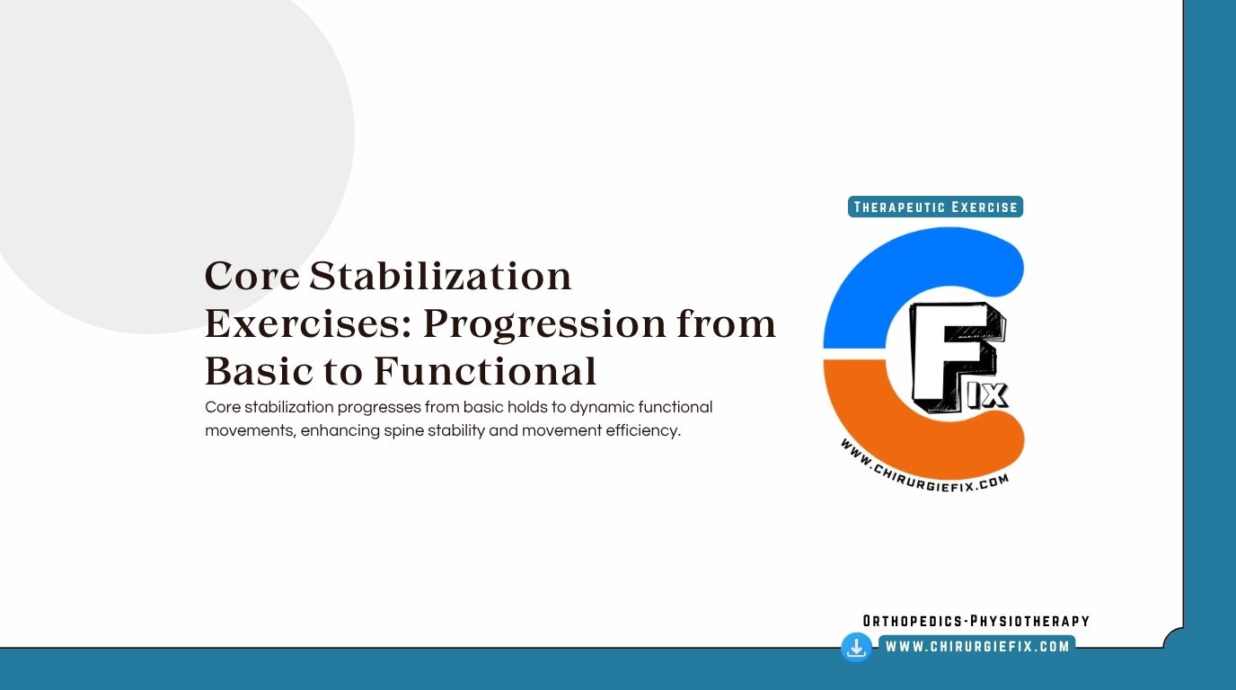 core stabilization exercises