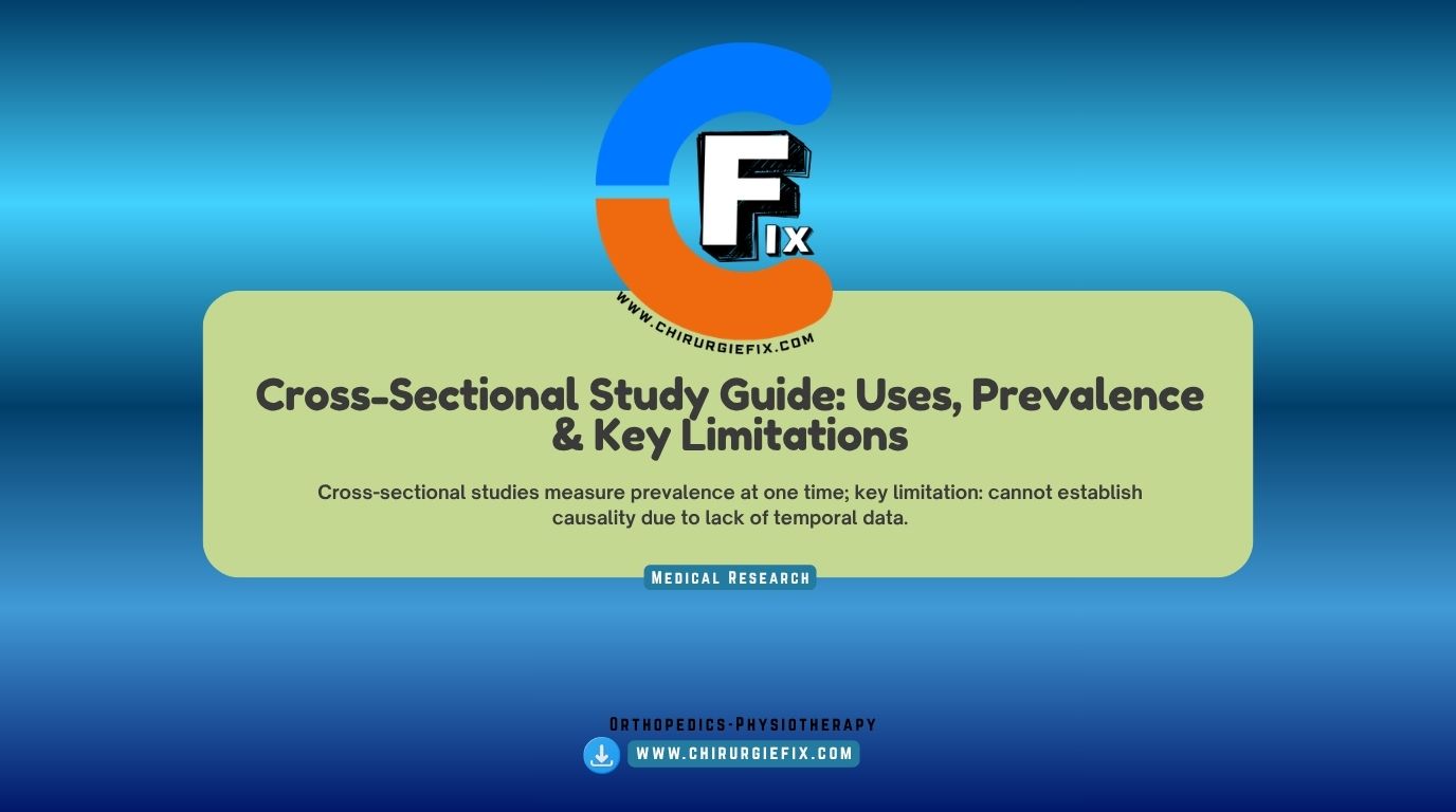 cross sectional study