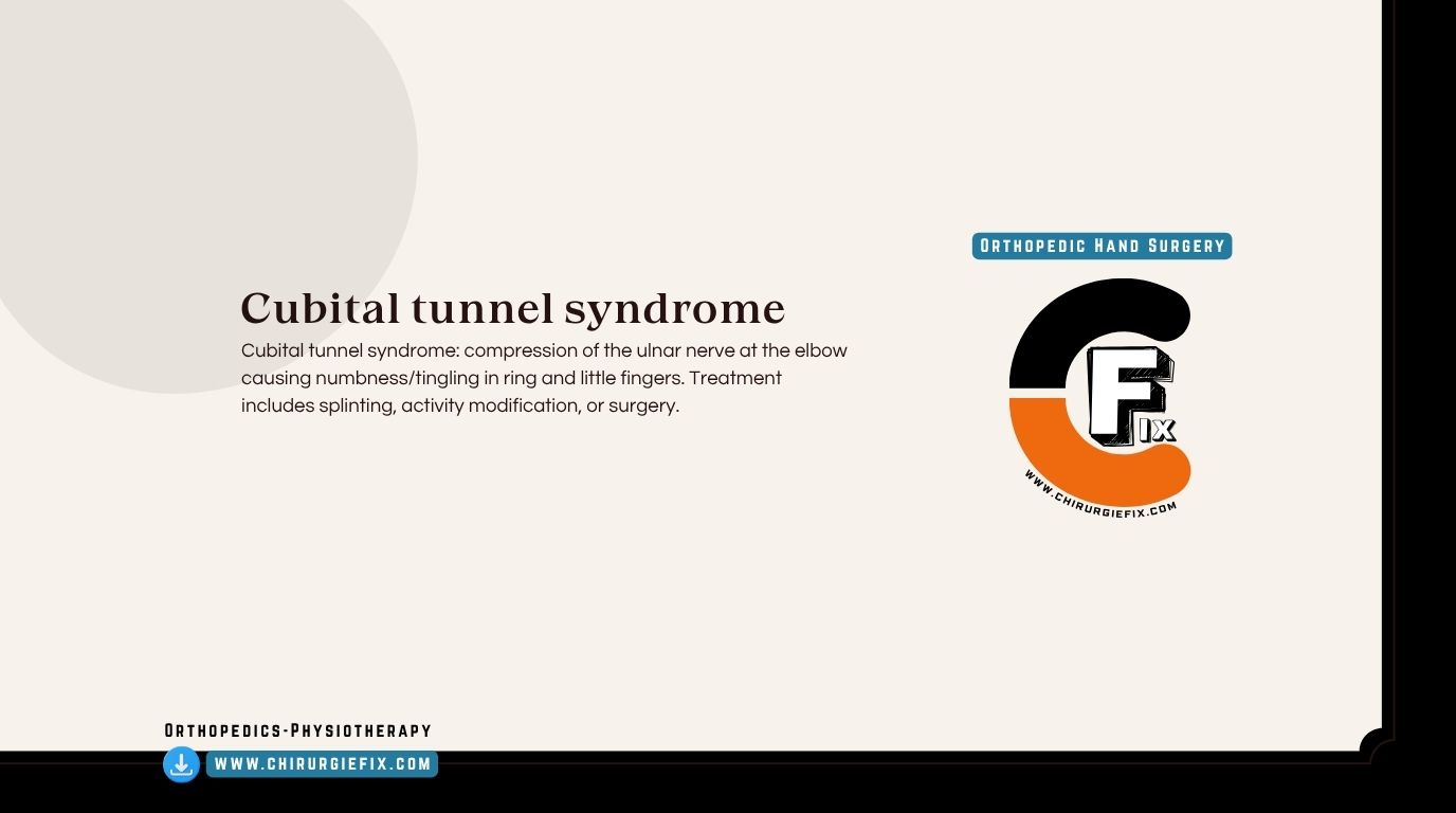 Cubital Tunnel Syndrome