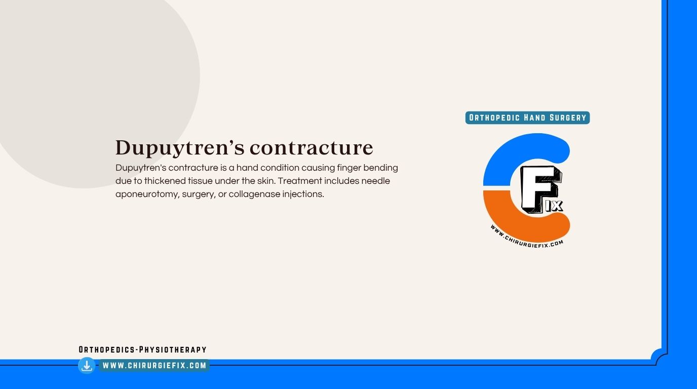 Dupuytren Contracture