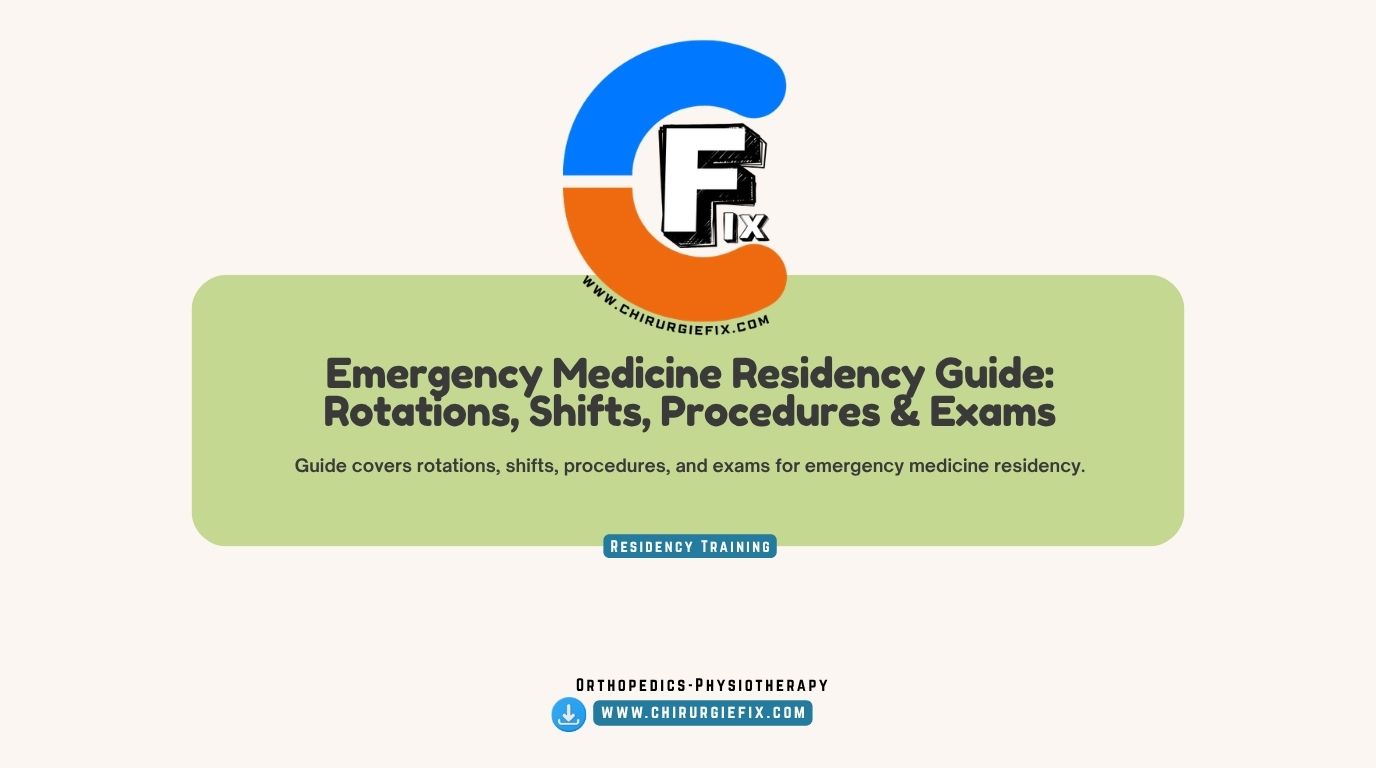 emergency medicine residency