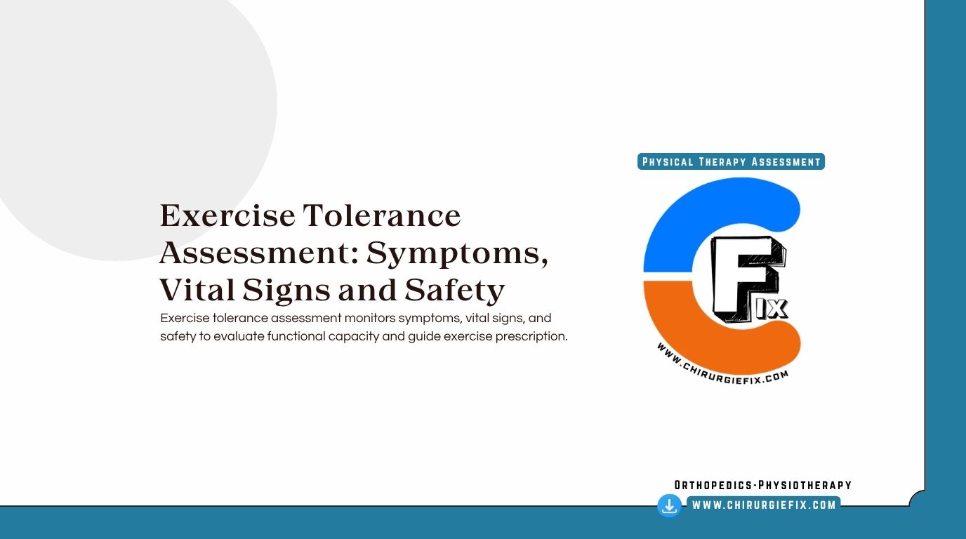exercise tolerance assessment