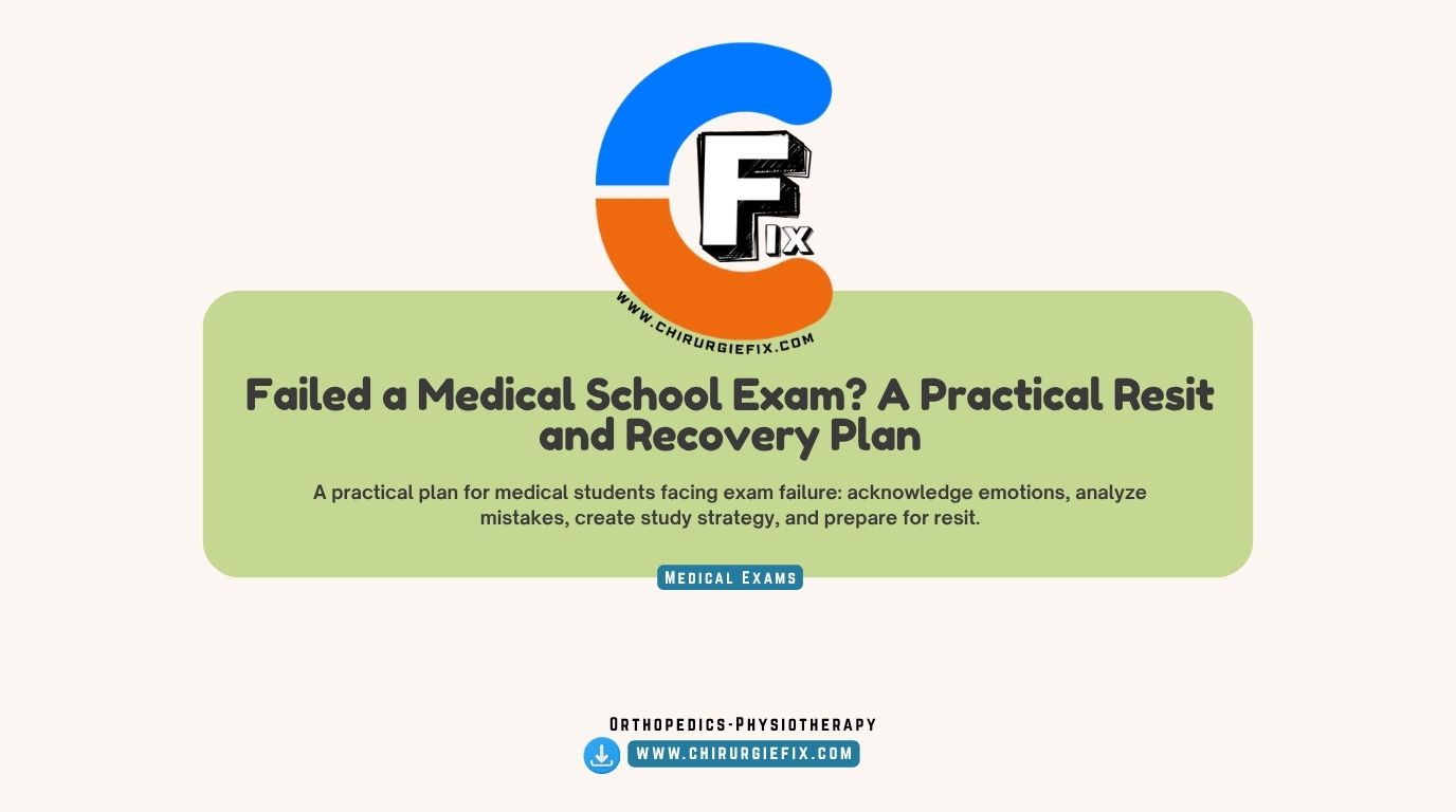failed medical school exam