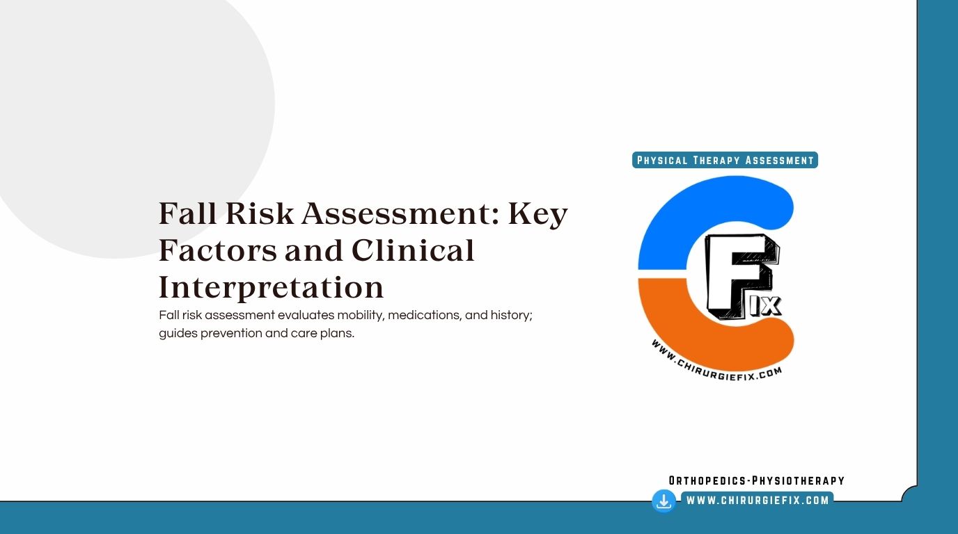 fall risk assessment