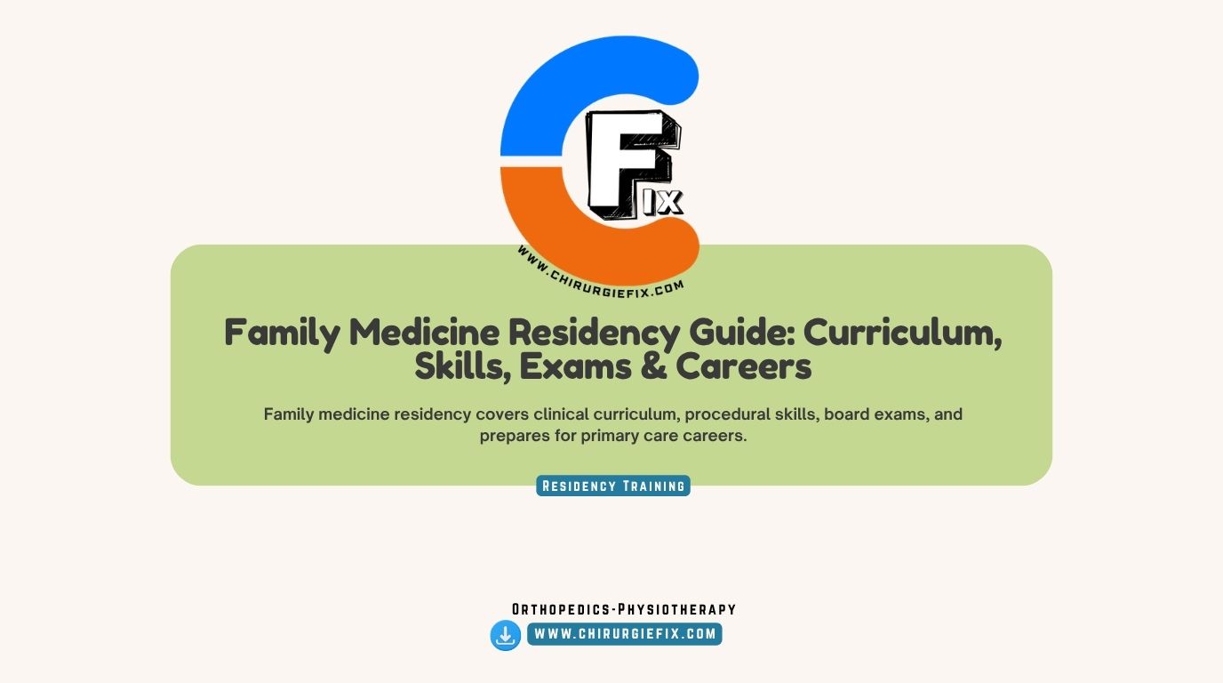 family medicine residency