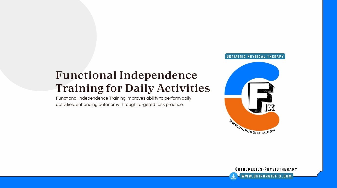 functional independence training
