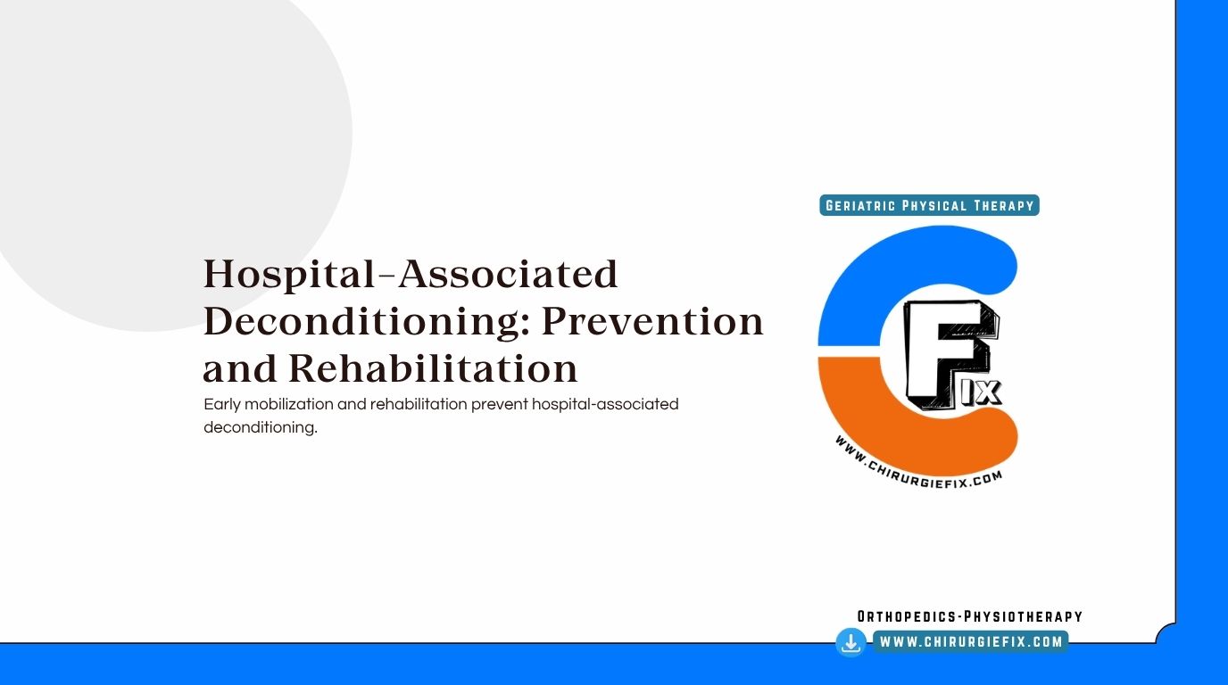 hospital associated deconditioning