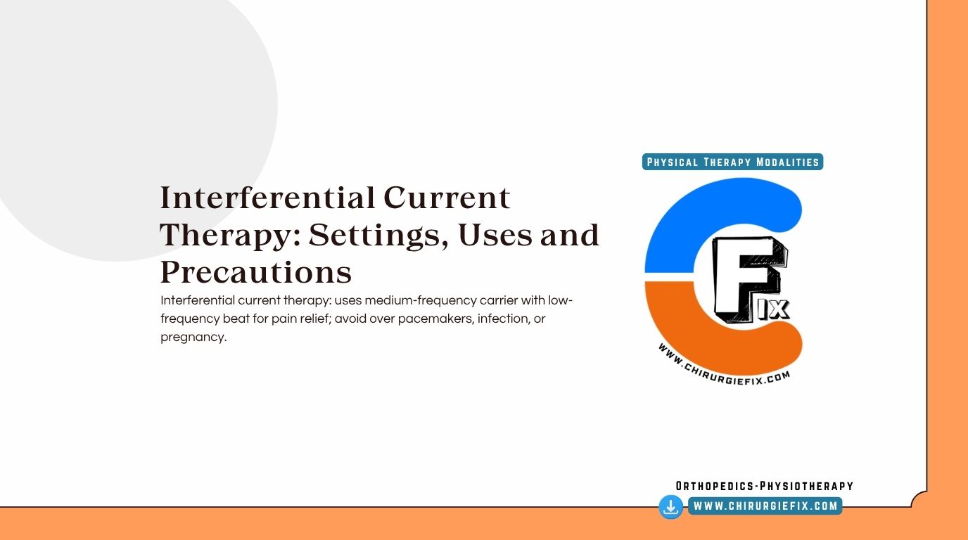 interferential current therapy