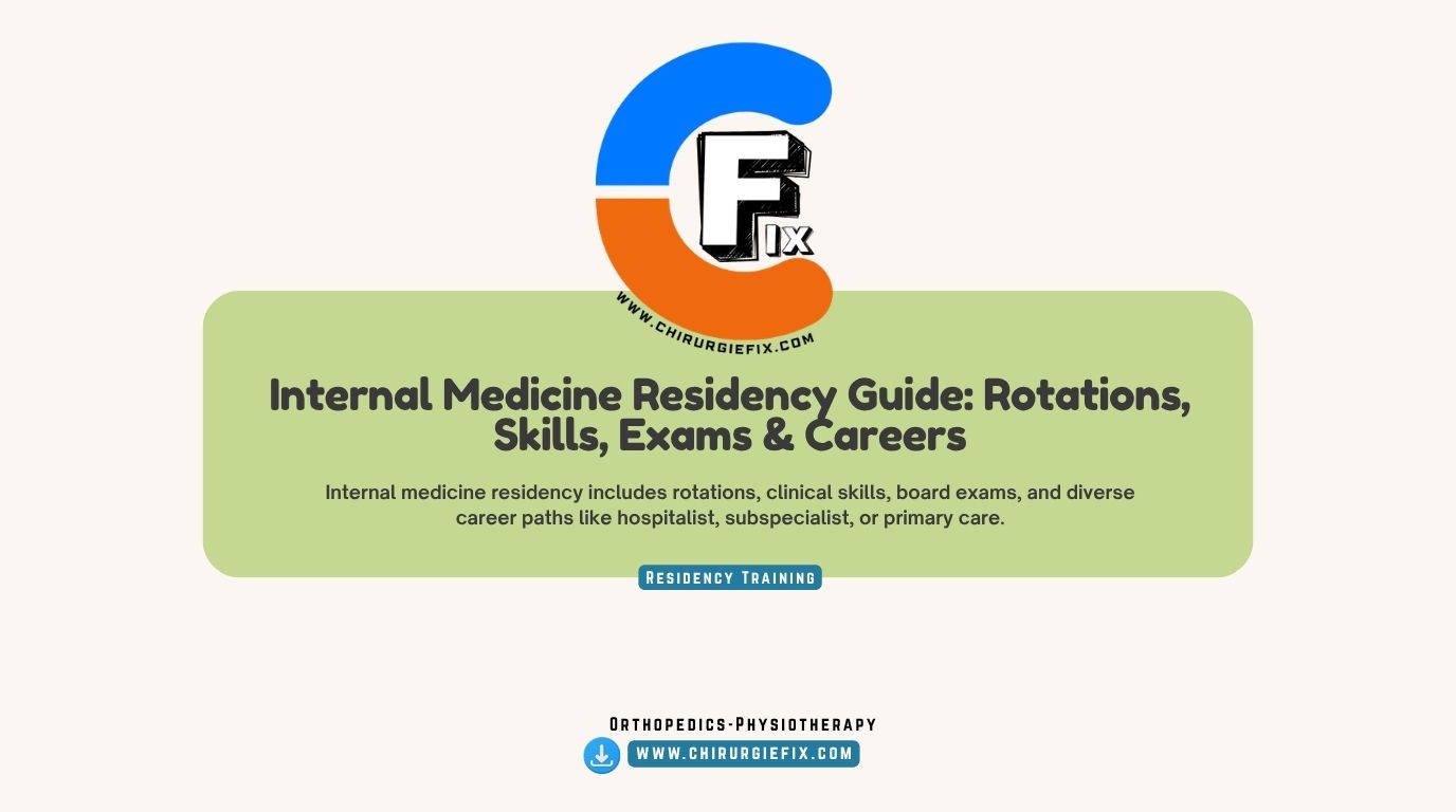 internal medicine residency