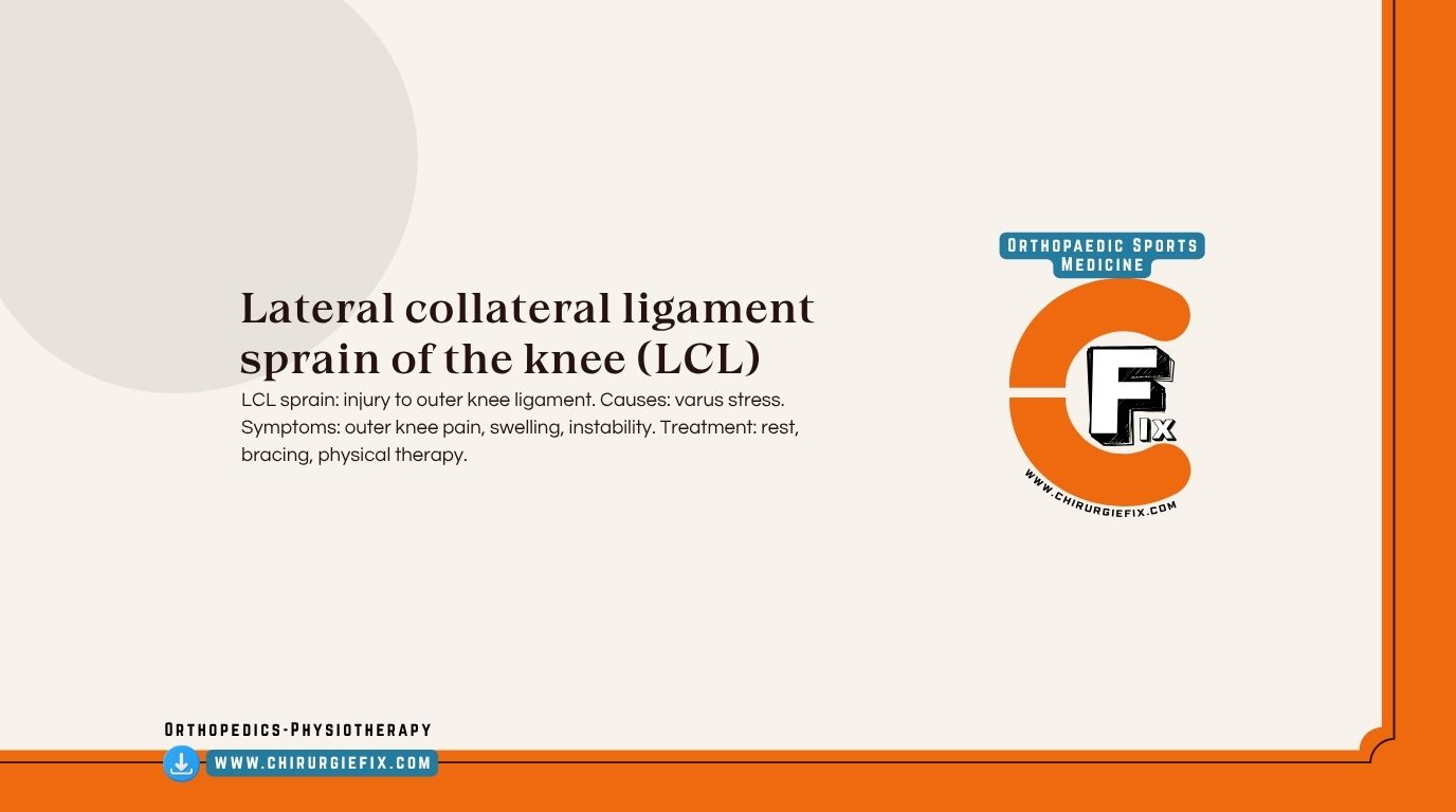 LCL Sprain