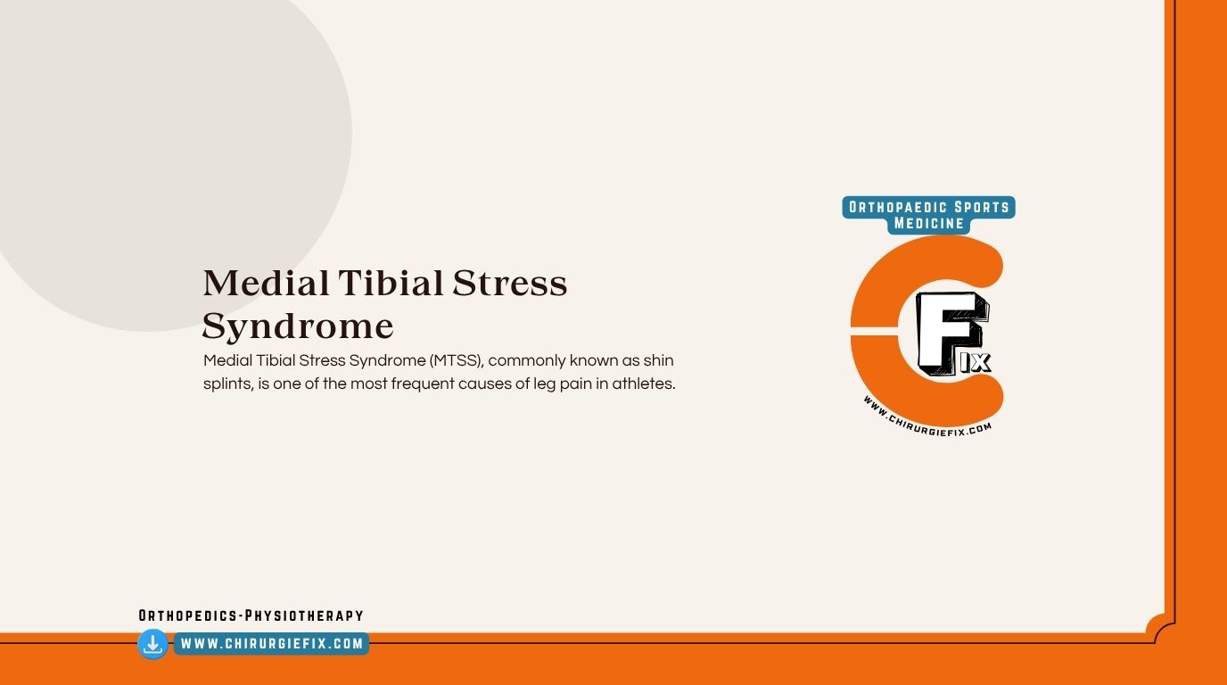 medial tibial stress syndrome
