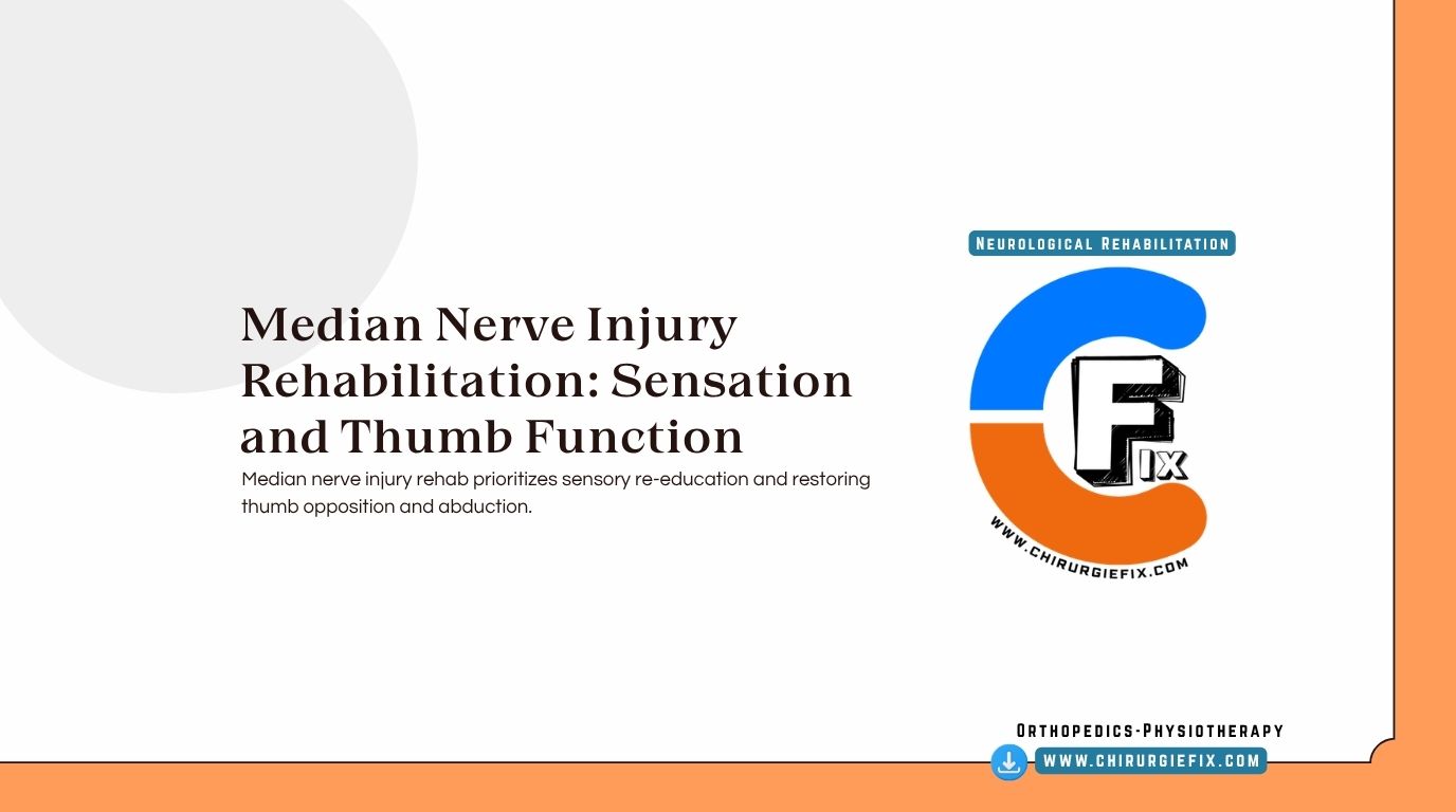 median nerve injury rehabilitation
