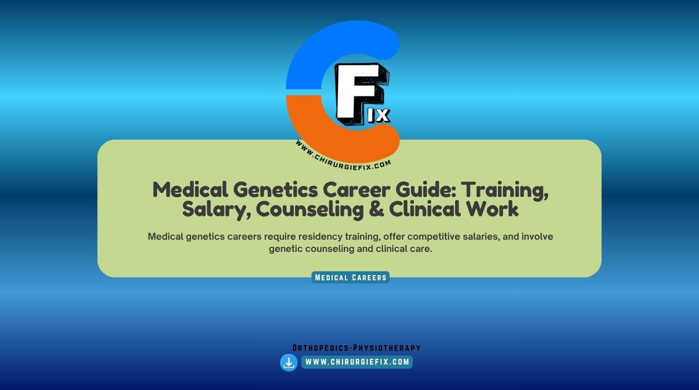 medical genetics career
