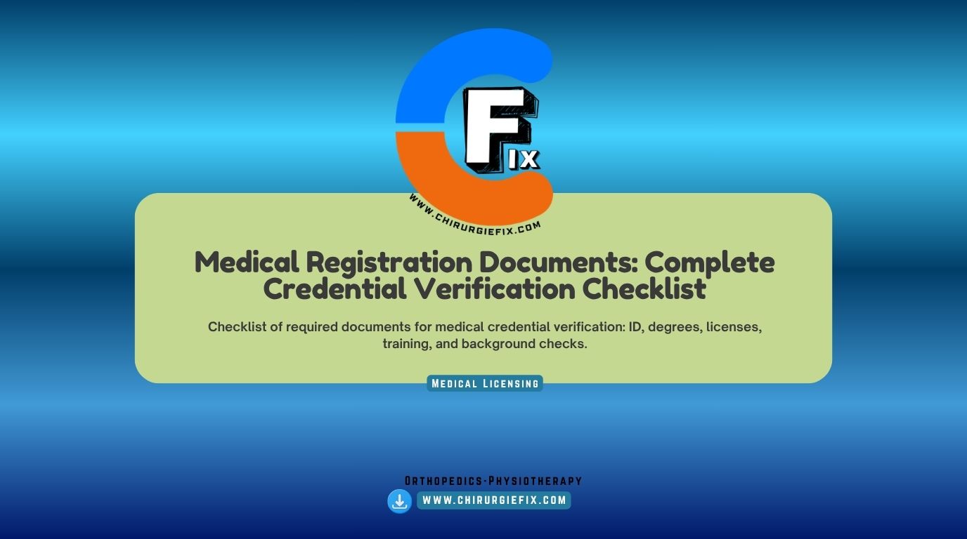 medical registration documents