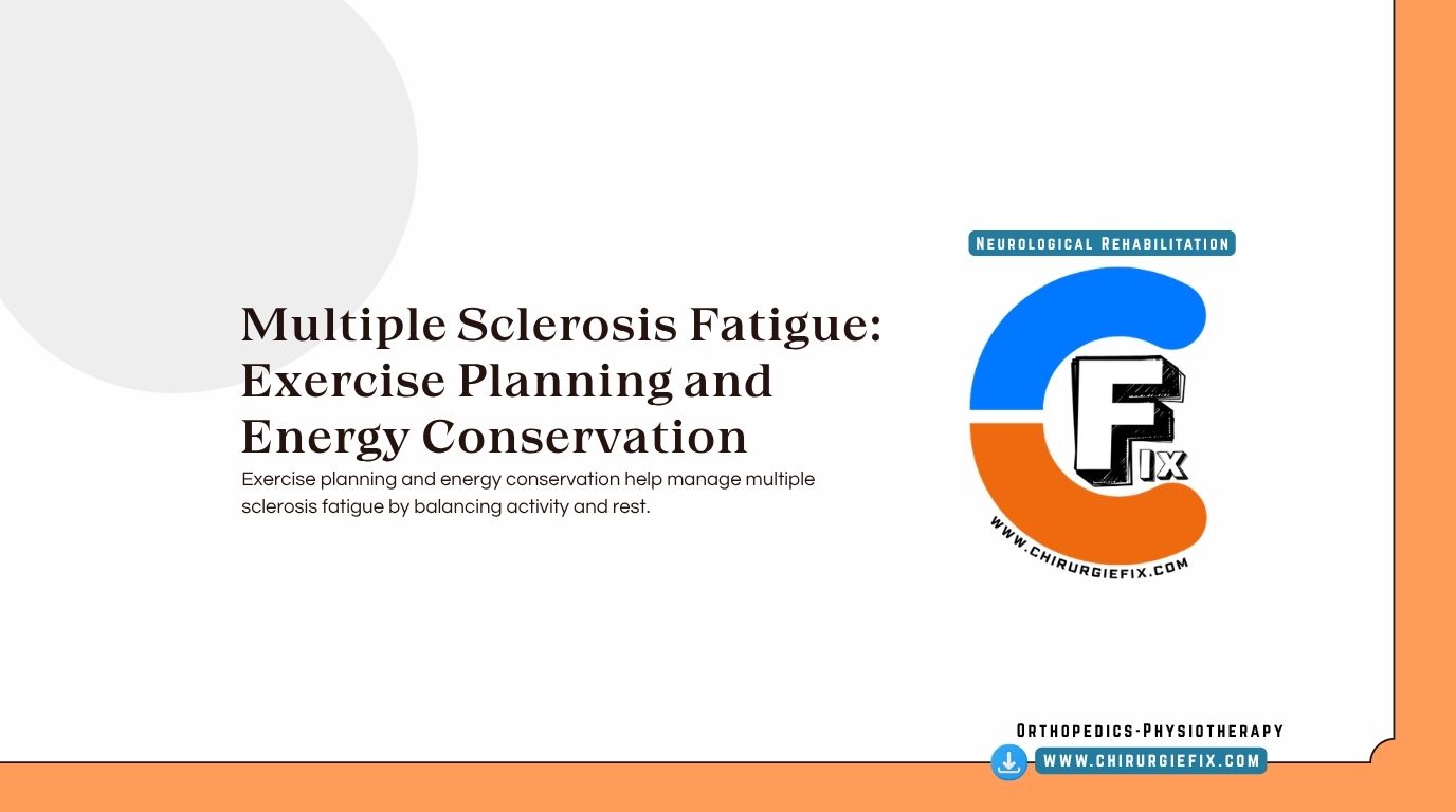 multiple sclerosis fatigue rehabilitation