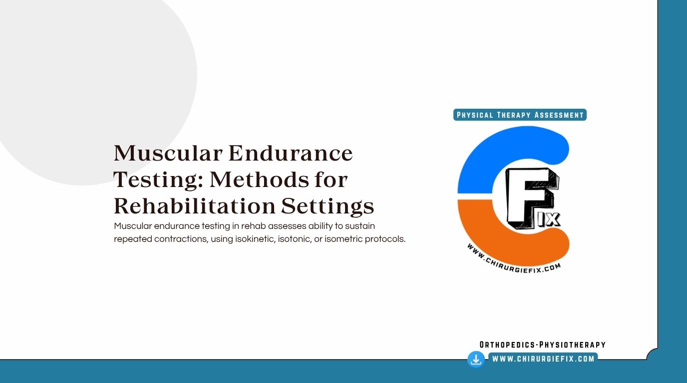 muscular endurance testing