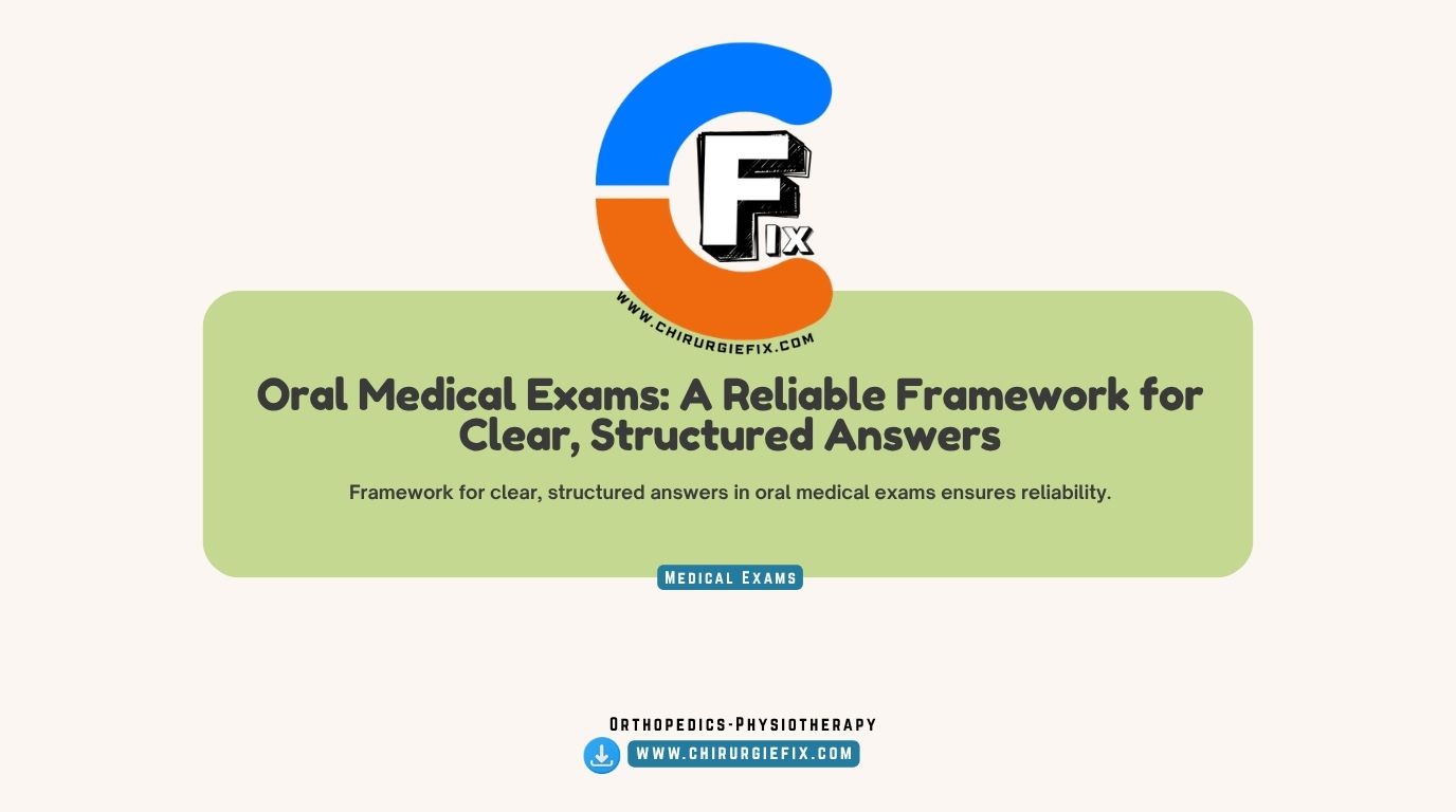 oral medical exam