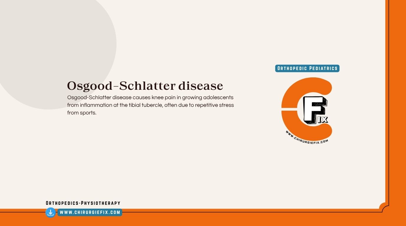 osgood schlatter disease