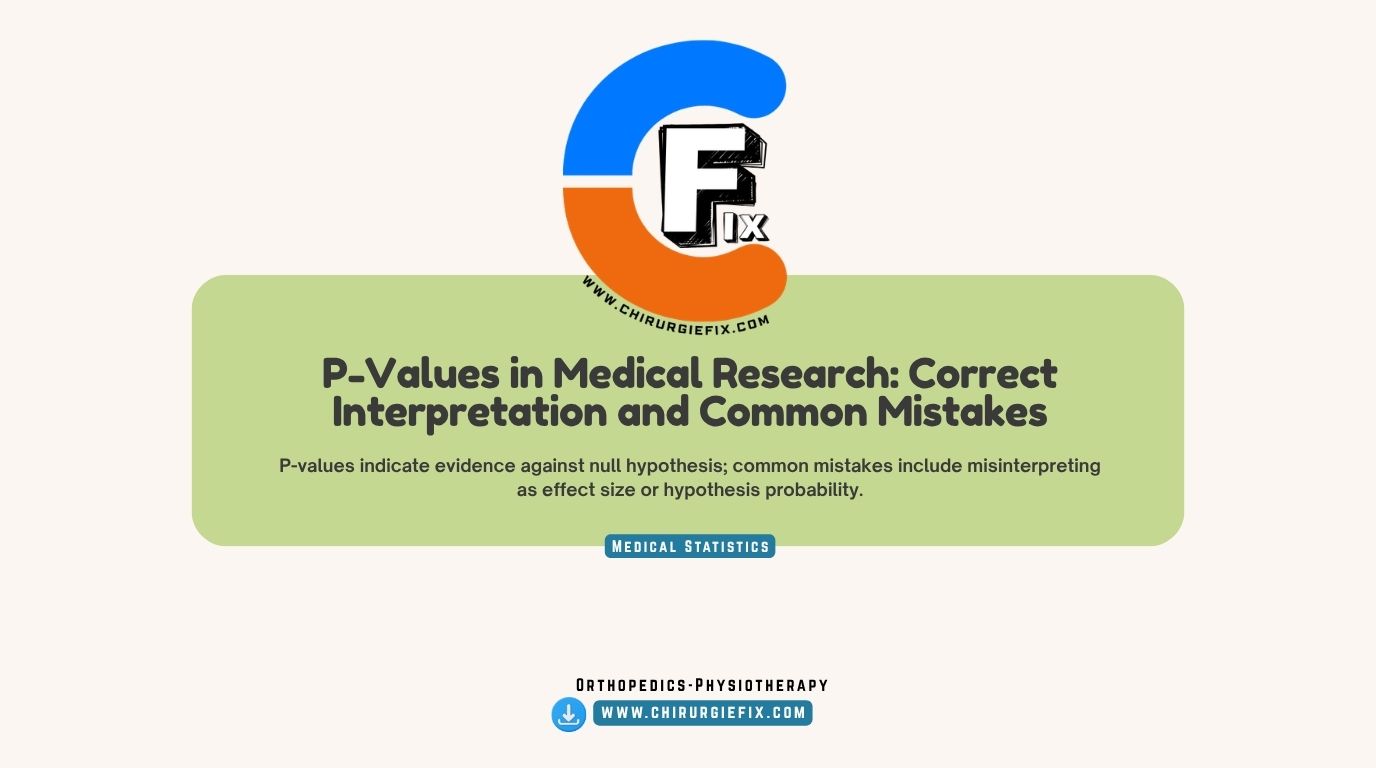p values medical research