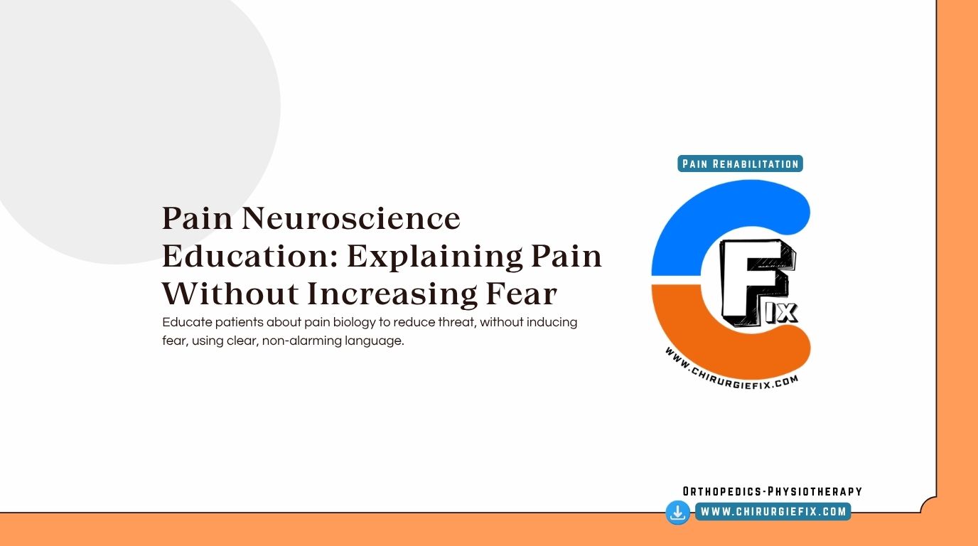 pain neuroscience education