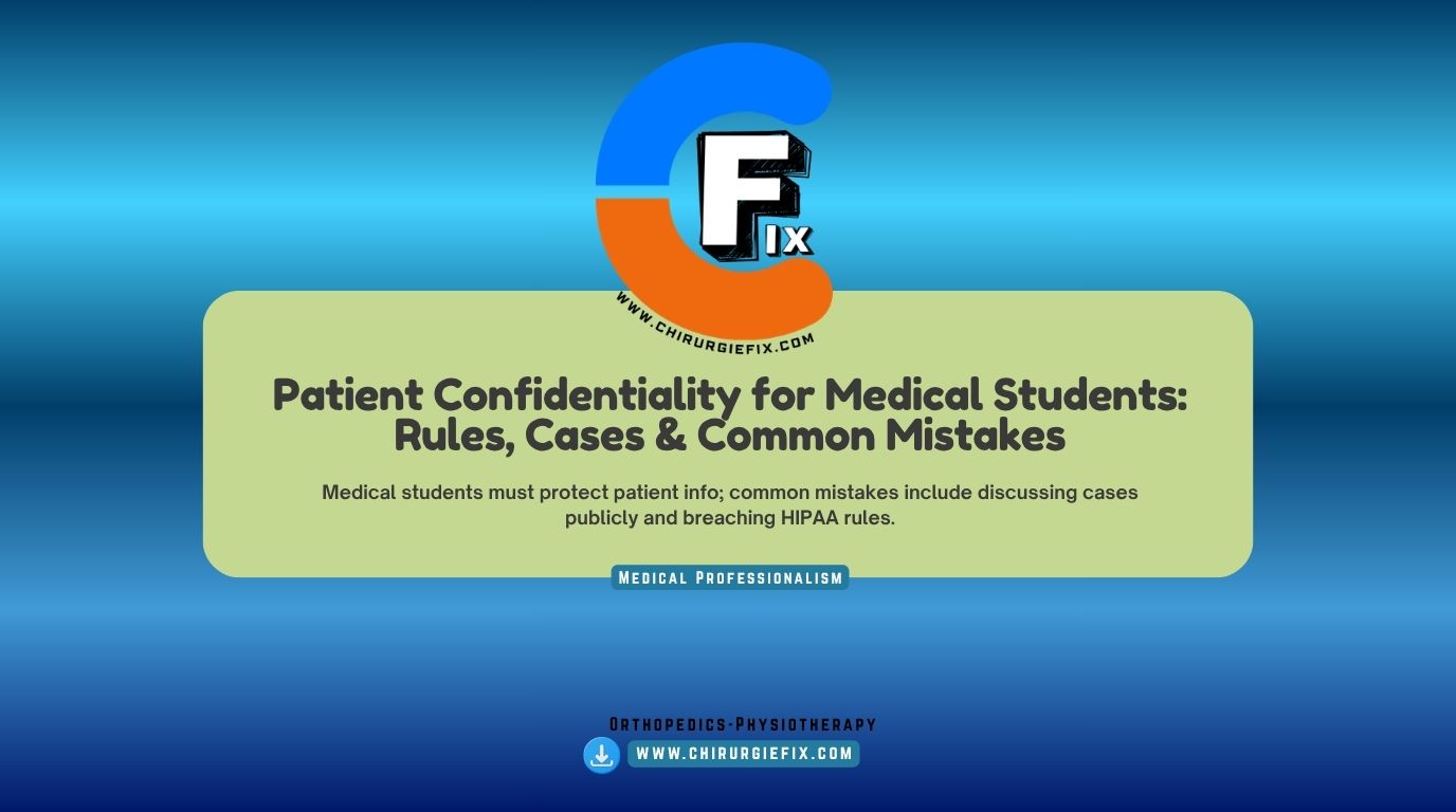 patient confidentiality medical students