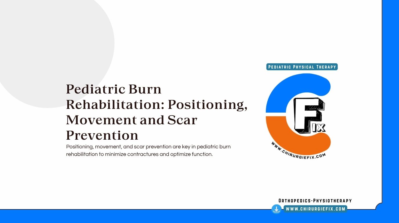 pediatric burn rehabilitation