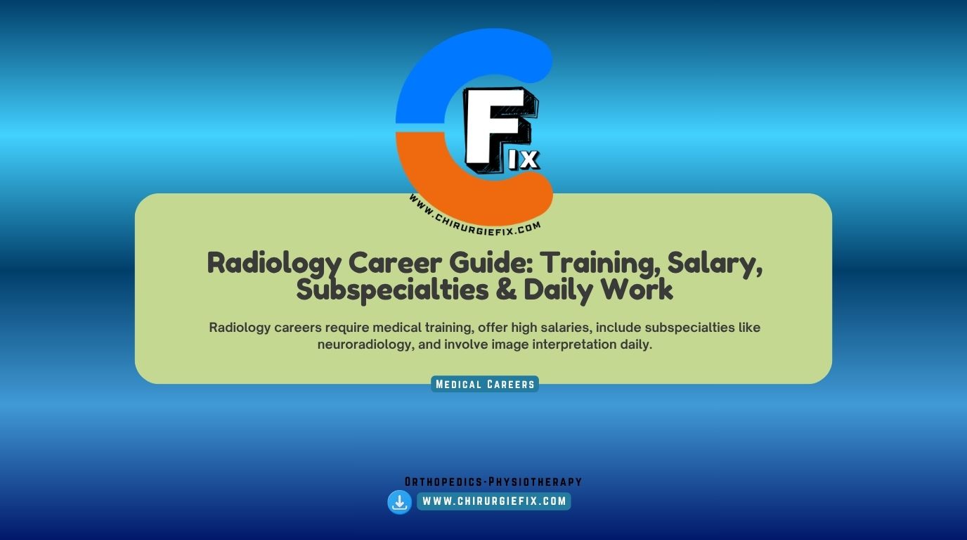 radiology career