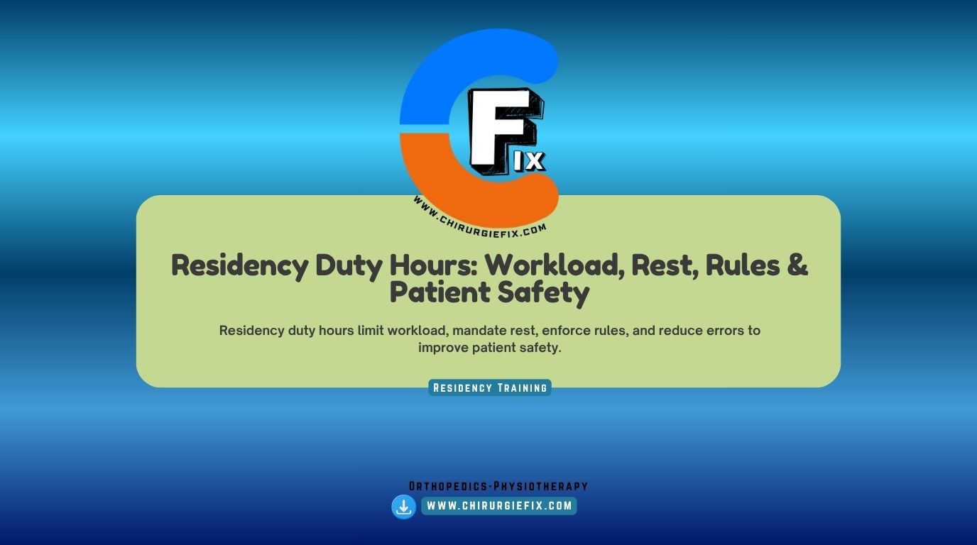 residency duty hours