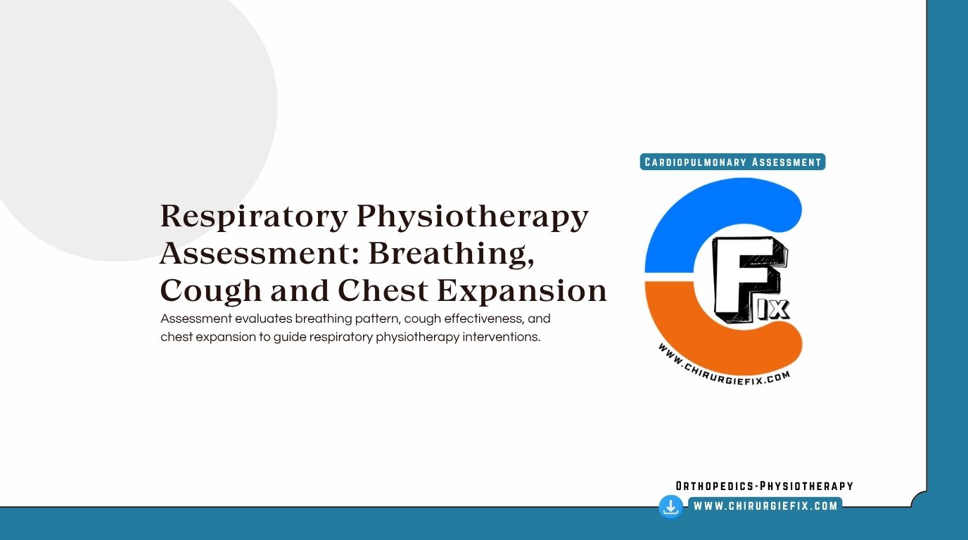 respiratory physiotherapy assessment