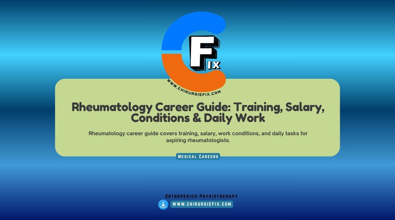 rheumatology career