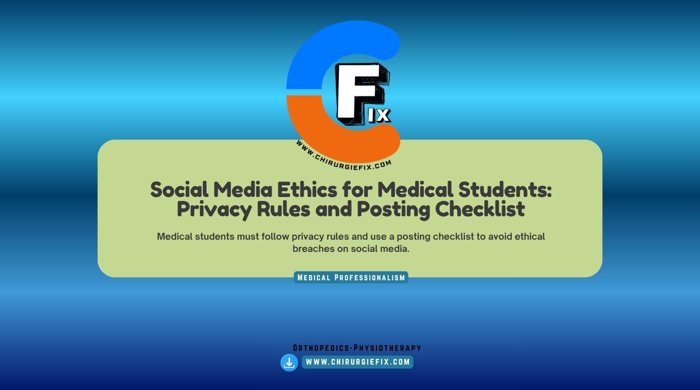 social media ethics medical students