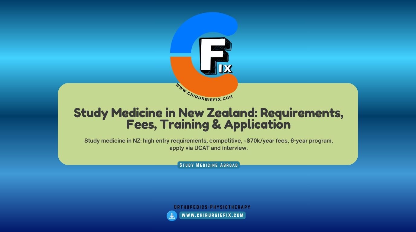 study medicine in New Zealand
