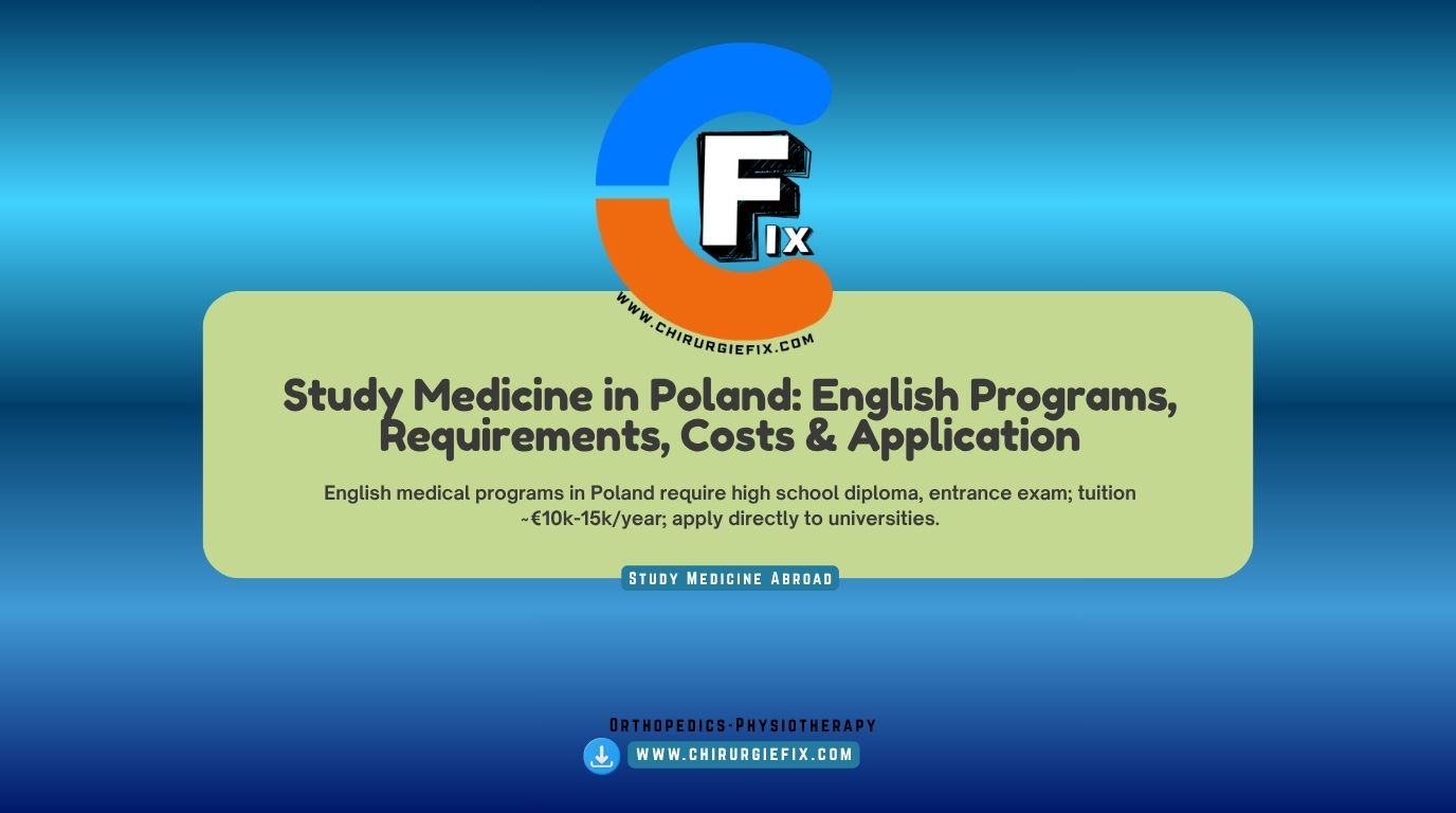 study medicine in Poland